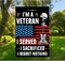 Veterans Day Garden Flag - Double Sided Thank You Veterans Honor Flag, Patriotic Decorations, Military Veteran, Honor Your Hero #9